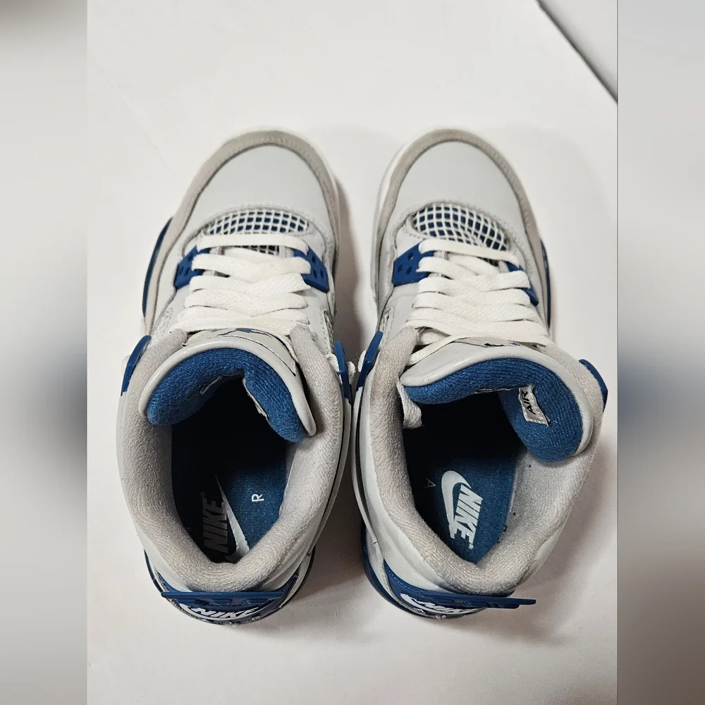 Nike Air Jordan 4 Retro Military HF4281-141 Youth Sz 4 / Women's Sz 5.5 B Grades - Picture 7 of 7